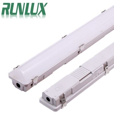 IP66 IK10 LED Vapor Tight 2ft/4ft/5ft/8ft Βιομηχανικό LED Tri Proof Light για Αποθήκη