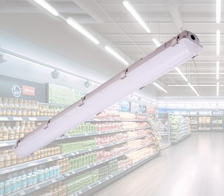 LED Tri-proof Light Βιομηχανικό IP66 2ft/4ft/5ft/8ft Εύκολη εγκατάσταση
