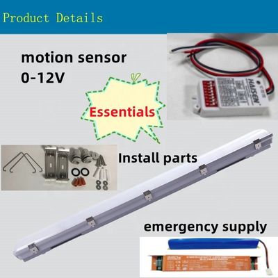 Γκαράζ 155W 4FT LED ατμό στενό βιομηχανικό High Bay Light με 50000 ώρες λειτουργίας