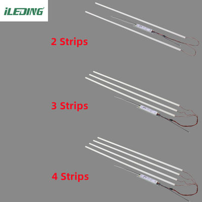 120-247V Εισερχόμενη τάση 3CCT 3P Επιλεξιμό LED Linear Retrofit Kit για την αντικατάσταση φωτισμού σωλήνα