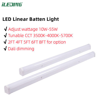 2FT-8FT Συνδεσιμό LED Γραμμικό Φως Batten Γραμμικό για Γραφείο 10W 18W 35W Φως