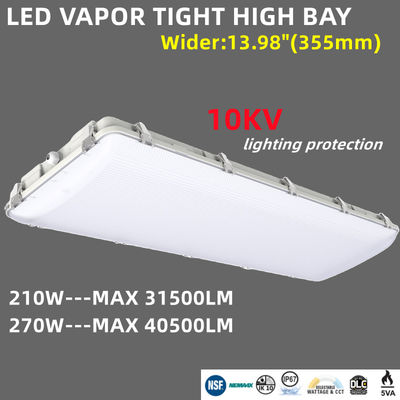 Έλεγχος αισθητήρα 200W LED Linear High Bay Light Fixture για Αποθήκη IK10 IP67 Αδιάβροχο