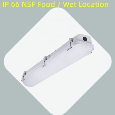 80 Ra LED ατμοστεγείς 2ft 3CCT Επιλεξιμό LED ατμοστεγείς IP66 για συνδεδεμένο φωτισμό