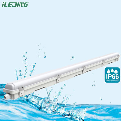 50000 ώρες χρόνου εργασίας Ενυδατοασφαλής 4FT 5FT LED Τρι-Ασφαλής φωτισμός για αποθήκευση
