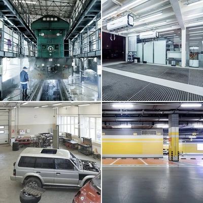 120V-277V / 120V-347V IP66 IK10 LED ατμοστεγμός για εμπορική και βιομηχανική χρήση