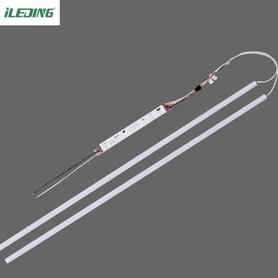 DLC 140Lm/W Μαγνητικό Φως LED Troffer Γραμμικό κιτ αναβάθμισης για την αγορά των ΗΠΑ Προσαρμόστε 5CCT