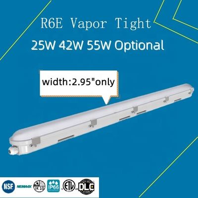 4FT Tri Proof LED Φωτιστικό Φαξίδιο 42W Γραμμικό Ατμό Σφιχτό Φως Για Αποθήκευση Τροφίμων Ανθεκτικό
