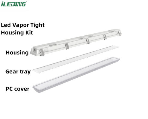 Ηλεκτρονικό ρεύμα AC 110V LED για το στάθμευμα ατμού Φωτιστικά στενά 4FT IP66 LED Ανερόφθαλμο φωτισμό Τρίο φως