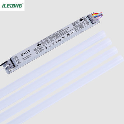Επικεφαλής LED Linear retrofit Kit Extrusion Housing Channel με μήκος 4FT και κάλυψη PC