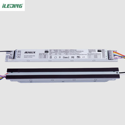Επικεφαλής LED Linear retrofit Kit Extrusion Housing Channel με μήκος 4FT και κάλυψη PC