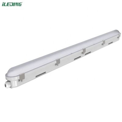 Κεραμική Αποθήκη 5FT IP66 LED Tri Proof Fixture Ατμός Σφιχτό Φωτός 55W AC 110V ±10%