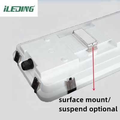 IP67 155W 4FT 1.2M LED Ατμός Σφιχτό Τρι-αποσταθεροποιημένο Φως για Βιομηχανική Αποθήκη Αποσταθεροποιημένο
