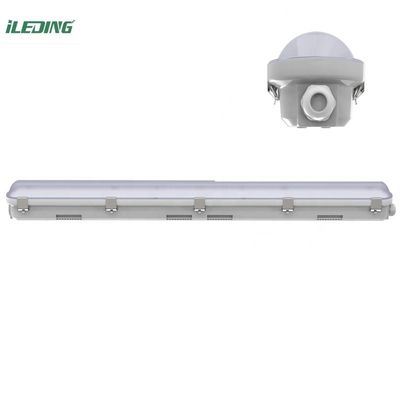 Εμπορική LED ατμοστεγνή 18W 4Ft με ανθεκτική στο νερό βαθμολογία IP66 και υποστήριξη χαμηλής ακτινοβολίας