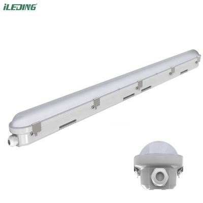 Εμπορική LED ατμοστεγνή 18W 4Ft με ανθεκτική στο νερό βαθμολογία IP66 και υποστήριξη χαμηλής ακτινοβολίας
