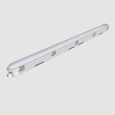 Αμβλυντικό 85 CRI 25W 2ft 4ft 8ft Γραμμικό LED Batten Strip Shop Φωτιστικό -40 40C