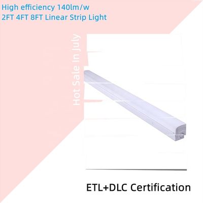 4000K Επιφάνεια γραφείου 34W 4FT LED Linear Strip Lighting Fixture με SMD2835