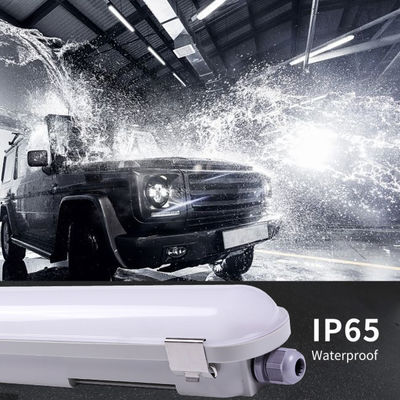 Ψυχρή αποθήκευση Βιομηχανικό IP66 IK10 5FT 55W Tri-Proof Low Bay