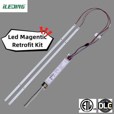 ETL DLC 32W Troffer Retrofit Kit για 4FT Μαγνητικό LED 2*4 2*2 Φωτεινό γραμμικό Kit