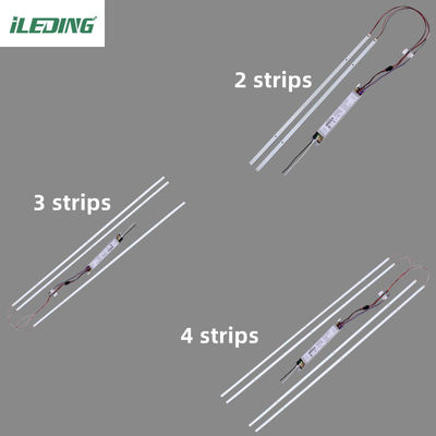 ETL DLC 32W Troffer Retrofit Kit για 4FT Μαγνητικό LED 2*4 2*2 Φωτεινό γραμμικό Kit