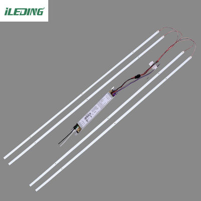 ETL DLC 32W Troffer Retrofit Kit για 4FT Μαγνητικό LED 2*4 2*2 Φωτεινό γραμμικό Kit