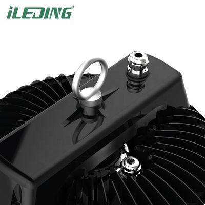 Βιομηχανική φωτιστική λύση 125W LED UFO High Bay Light με προσαρμοσμένη έξοδο φωτισμού