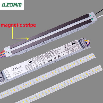 46W 2FT 4FT Led Trunking Magnetic Linear retrofit Kit Troffer Light για το σούπερ μάρκετ