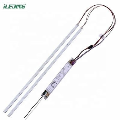 120-277V / 120-347V Οδηγός 2FT 4FT 49W LED Μαγνητικό Κιτ Αναπροσαρμογής Φως Για Troffer Φως Γραμμικό Κιτ Αναπροσαρμογής