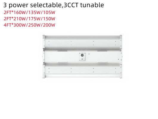 160W 2FT 4FT LED Linear High Bay Light Fixture για εσωτερικό εμπορικό φωτισμό γραφείου