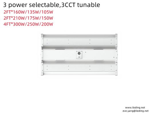 160W 2FT 4FT LED Linear High Bay Light Fixture για εσωτερικό εμπορικό φωτισμό γραφείου