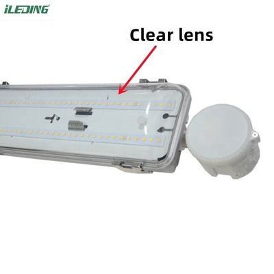 65W Led Εργαστήριο Φως Με Αισθητήρα Κινήσεως PC παγωμένο Κάλυψη Τρι-απορρόφητο Ατμό Σφιχτό Φως