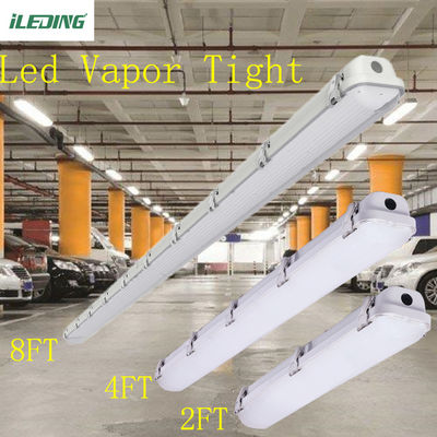80 Ra Support Dimmer Industrial 8FT Led Vapor Tight High Bay Tri proof 90W 75W 65W Αδιάβροχο φωτιστικό