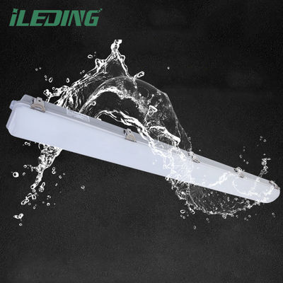 Ενέργεια 5000K CCT αισθητήρας κίνησης Tri proof LED Batten Light με φωτεινή απόδοση 130lm/w