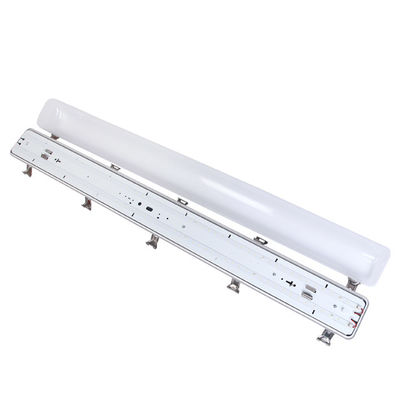 Υποστήριξη Dimmer Αδιάβροχο LED Tri Proof Vapor Σφιχτό Φωτιστικό Για Αποθήκη 5980lm
