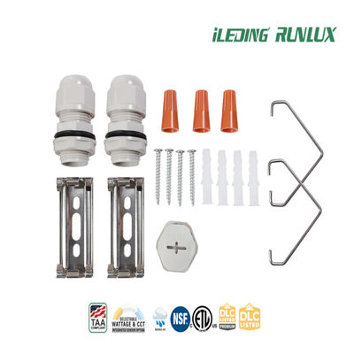 80CRI IP66 2FT 4FT 8FT LED Tri Proof Light με εναλλασσόμενη θερμοκρασία χρώματος
