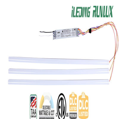 Εύκολο διακόπτη CCT 3500K-4000K-5000K LED μαγνητικό κιτ αναβάθμισης με πολυανθρακικό φακό