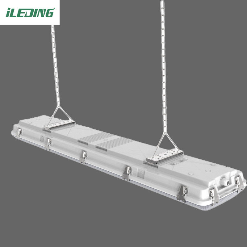 Έλεγχος αισθητήρα 200W LED Linear High Bay Light Fixture για Αποθήκη IK10 IP67 Αδιάβροχο