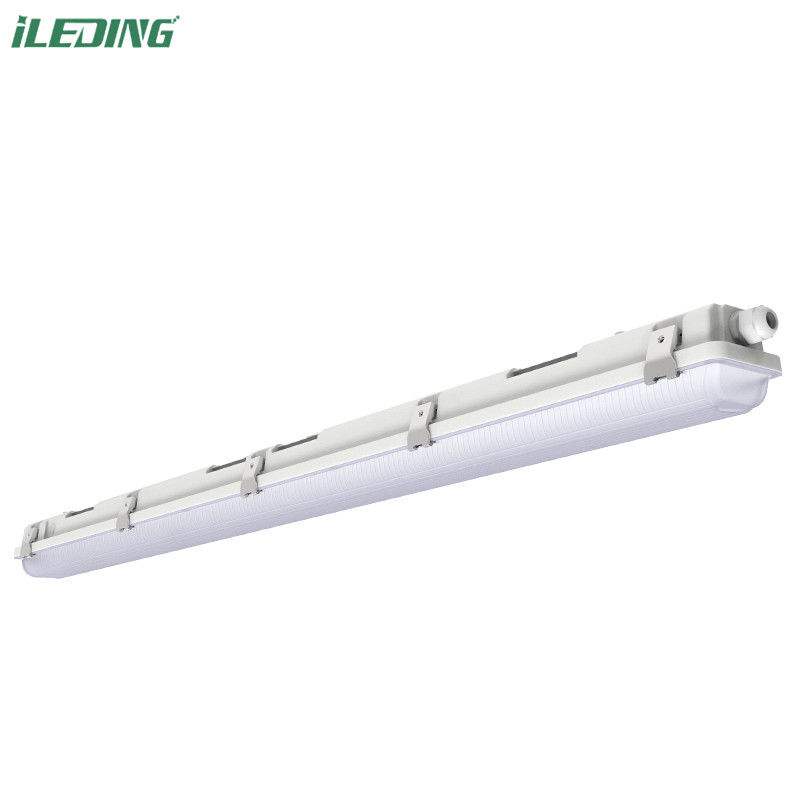 50000 ώρες χρόνου εργασίας Ενυδατοασφαλής 4FT 5FT LED Τρι-Ασφαλής φωτισμός για αποθήκευση