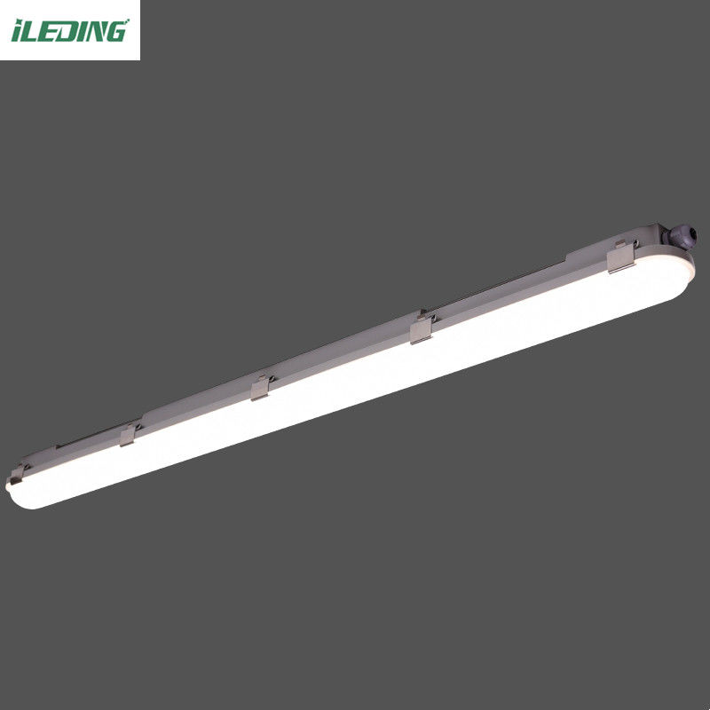 Ψυχρή αποθήκευση Βιομηχανικό IP66 IK10 5FT 55W Tri-Proof Low Bay