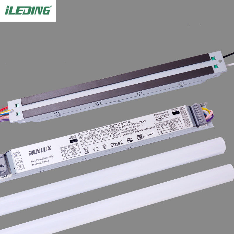 Εναλλακτικό υλικό PC Led Linear Retrofit Kit Μαγνητικό φως Led 140Lm/W 2FT 25W 20W 15W