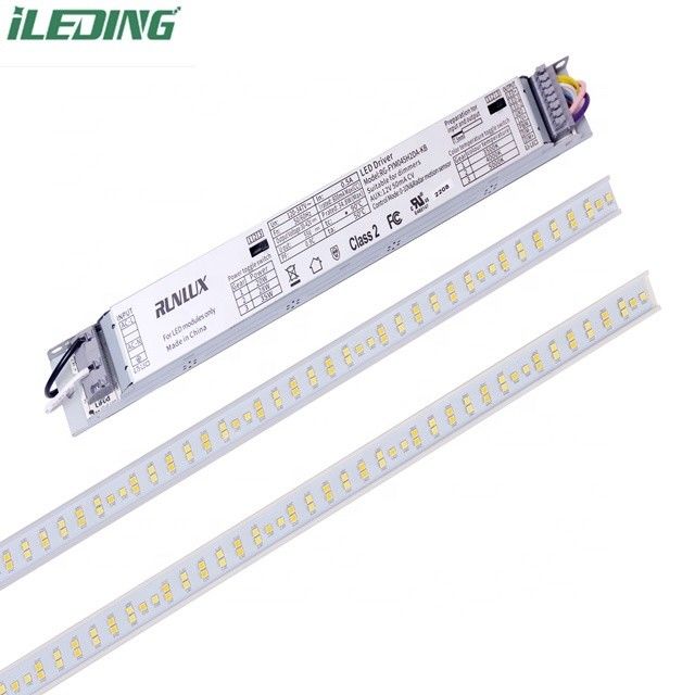 46W 4FT LED μαγνητικό φως Γραμμικά φώτα 2 4 Troffer Retrofit Kit Light Solution