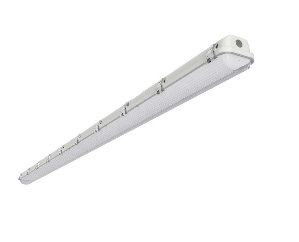 5.5kg Βάρος του προϊόντος 8FT 90W 110W Αποθήκευση τροφίμων LED γάλατος ατμός Σφιχτό φως Tri Proof φωτιστικά