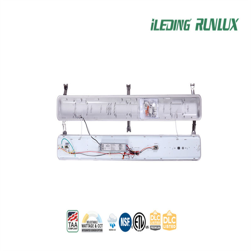 IP66 Πολυκαρβονικό LED Ατμό στενό φως με εναλλασσόμενη θερμοκρασία χρώματος